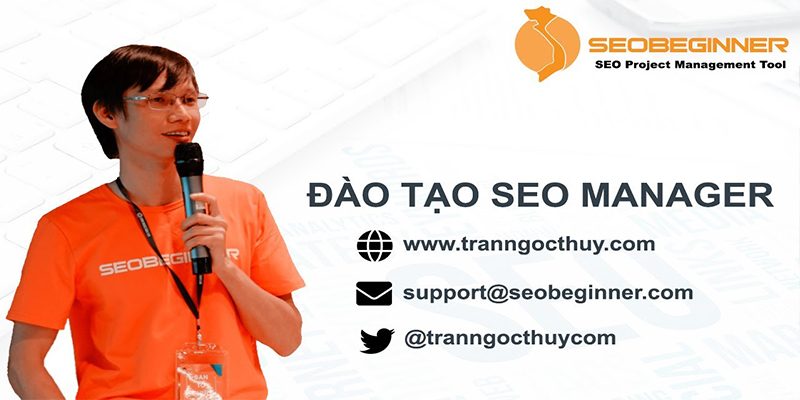Đào tạo SEO Manager – Trần Ngọc Thùy