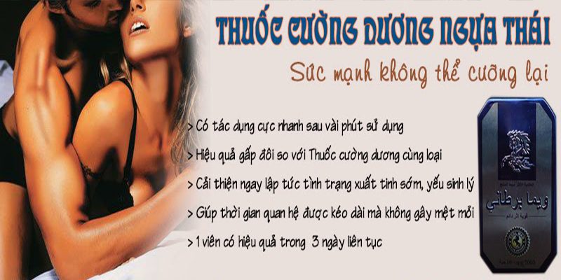 Tác dụng của thuốc cường dương Ngựa Thái